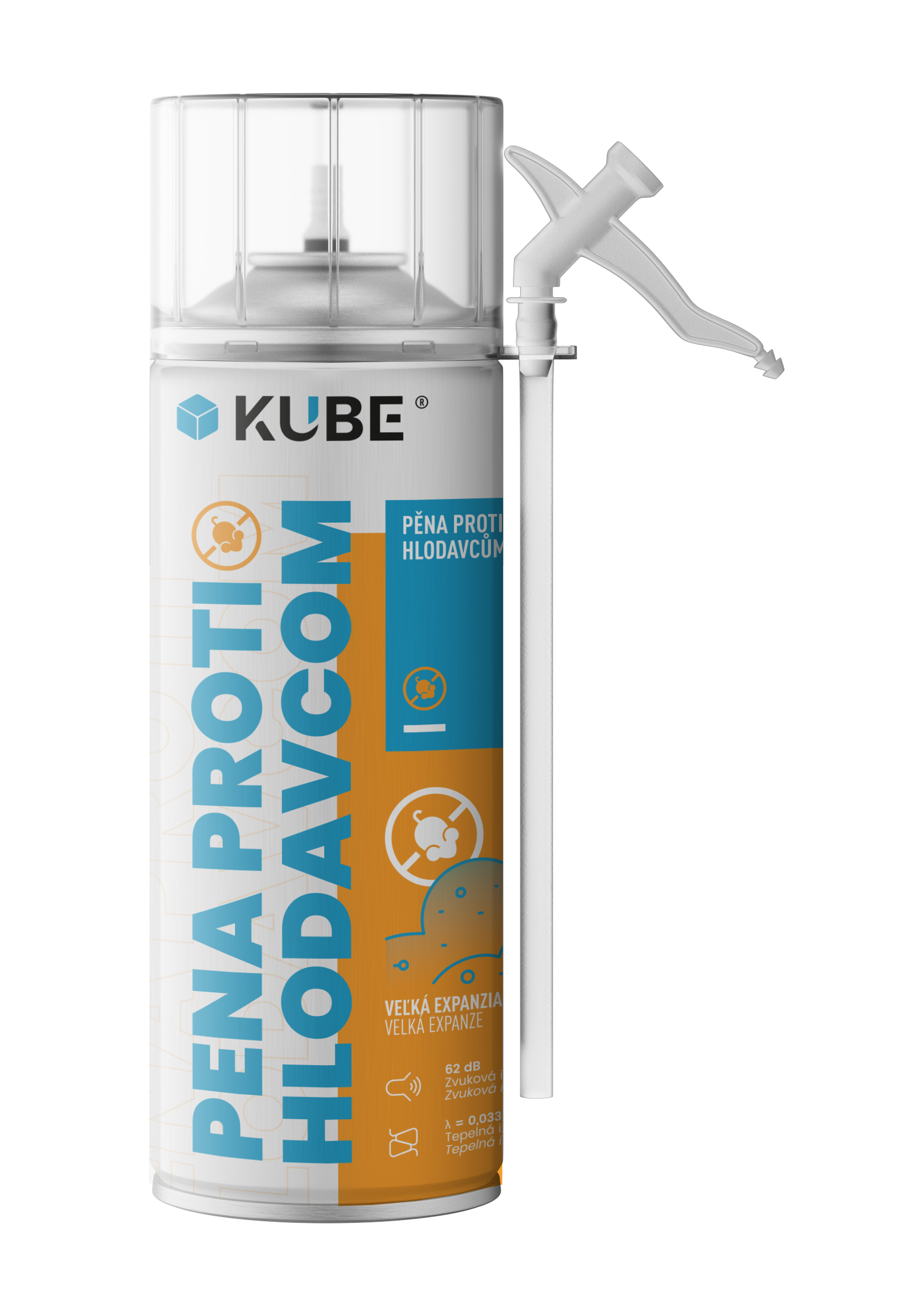 Pena proti hlodavcom trubičková 365ml