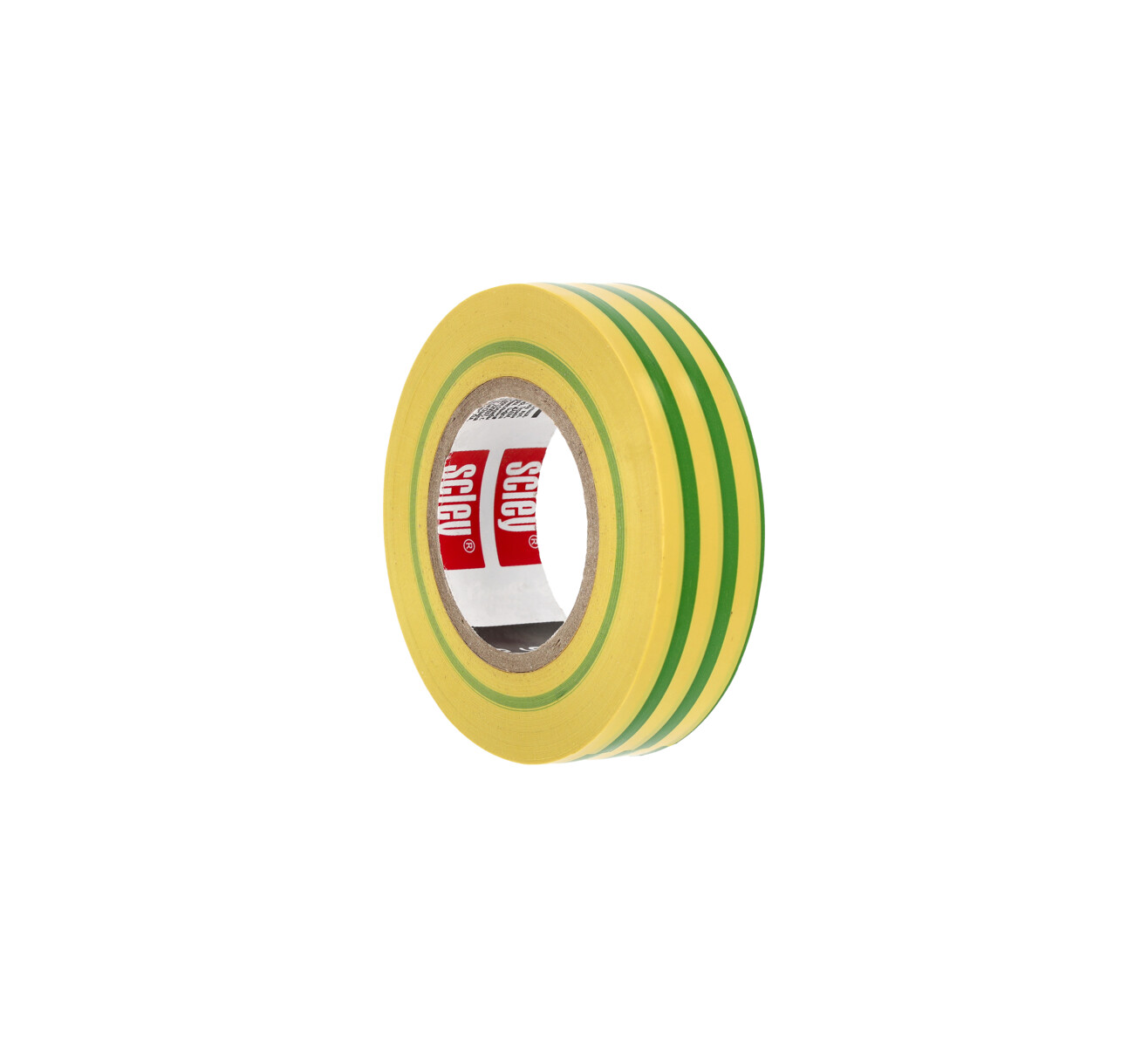Izolačná páska SCLEY 924 - PVC, žlto-zelená 19mmx20m
