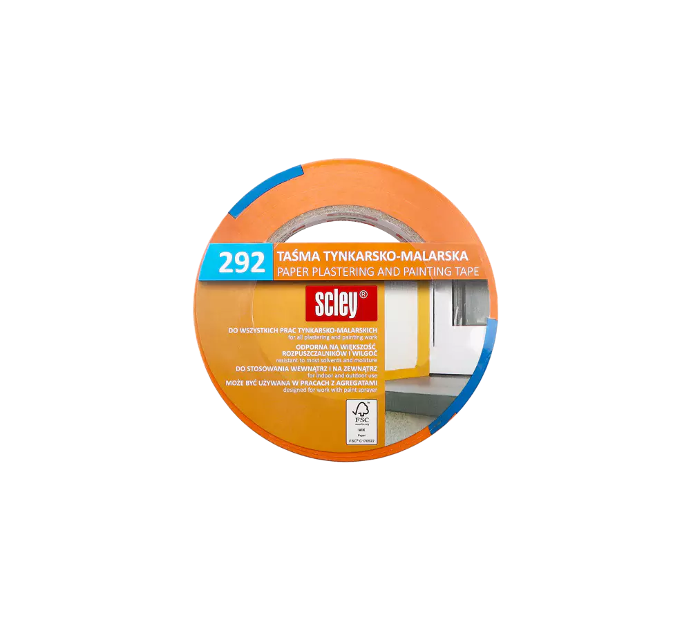 Maliarska páska SCLEY 292 - oranžová 48mmx50m